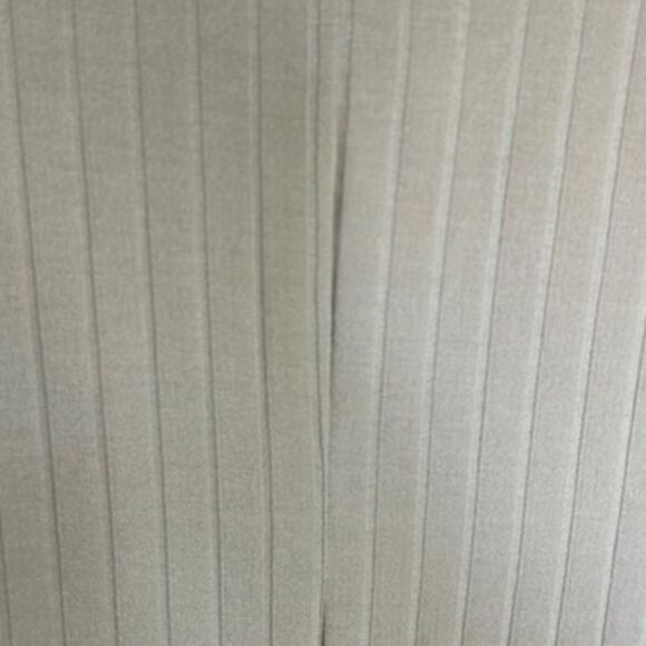 🍦 SMALL TWIST FRONT RIBBED BODYCON MIDI DRESS OATMEAL CREAM ASTR THE LABEL - Picture 5 of 7